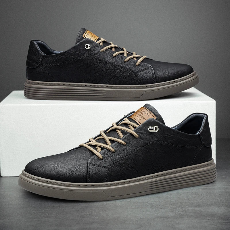 Bequeme Oxford-Ledersneaker für Herren - Ethan
