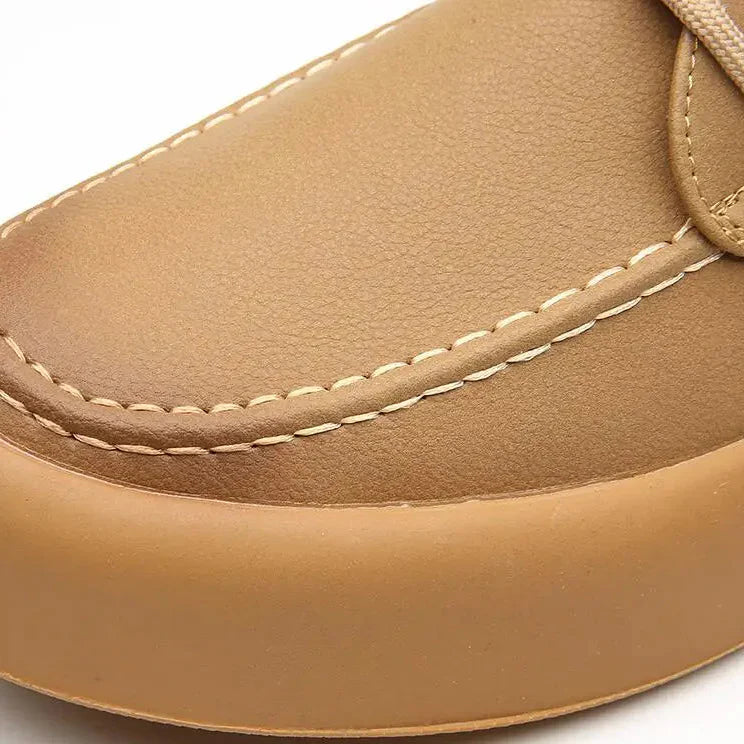 Hochwertige Herren Leder Sneaker