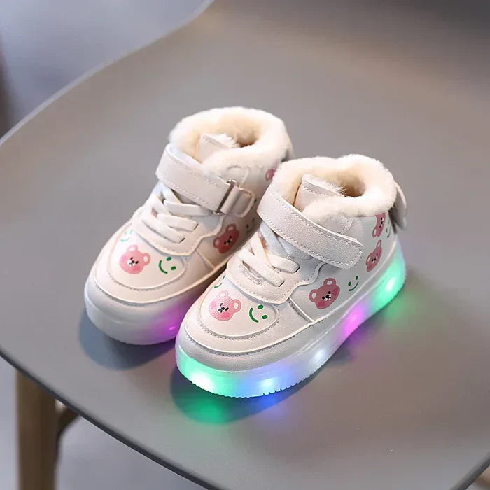 Leuchtende Kinder-LED-Sneaker mit Komfortsohle – GlimmerStep