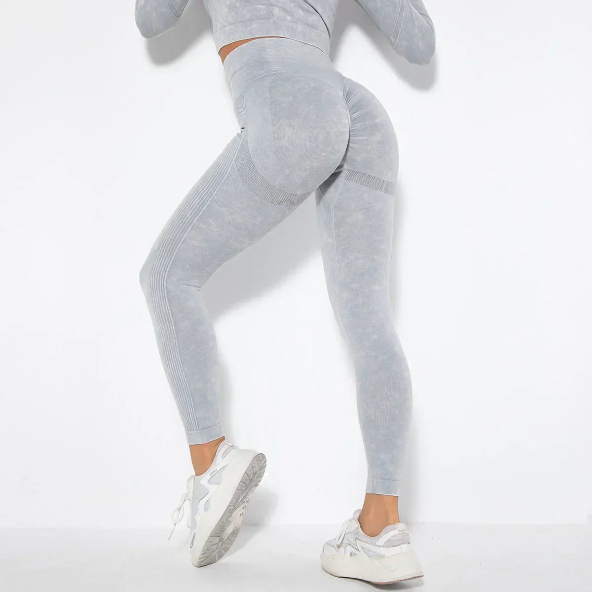 Damen-Yoga-Set für den Sommer 2025 mit Cropped-Top - Nahtlos - Nova