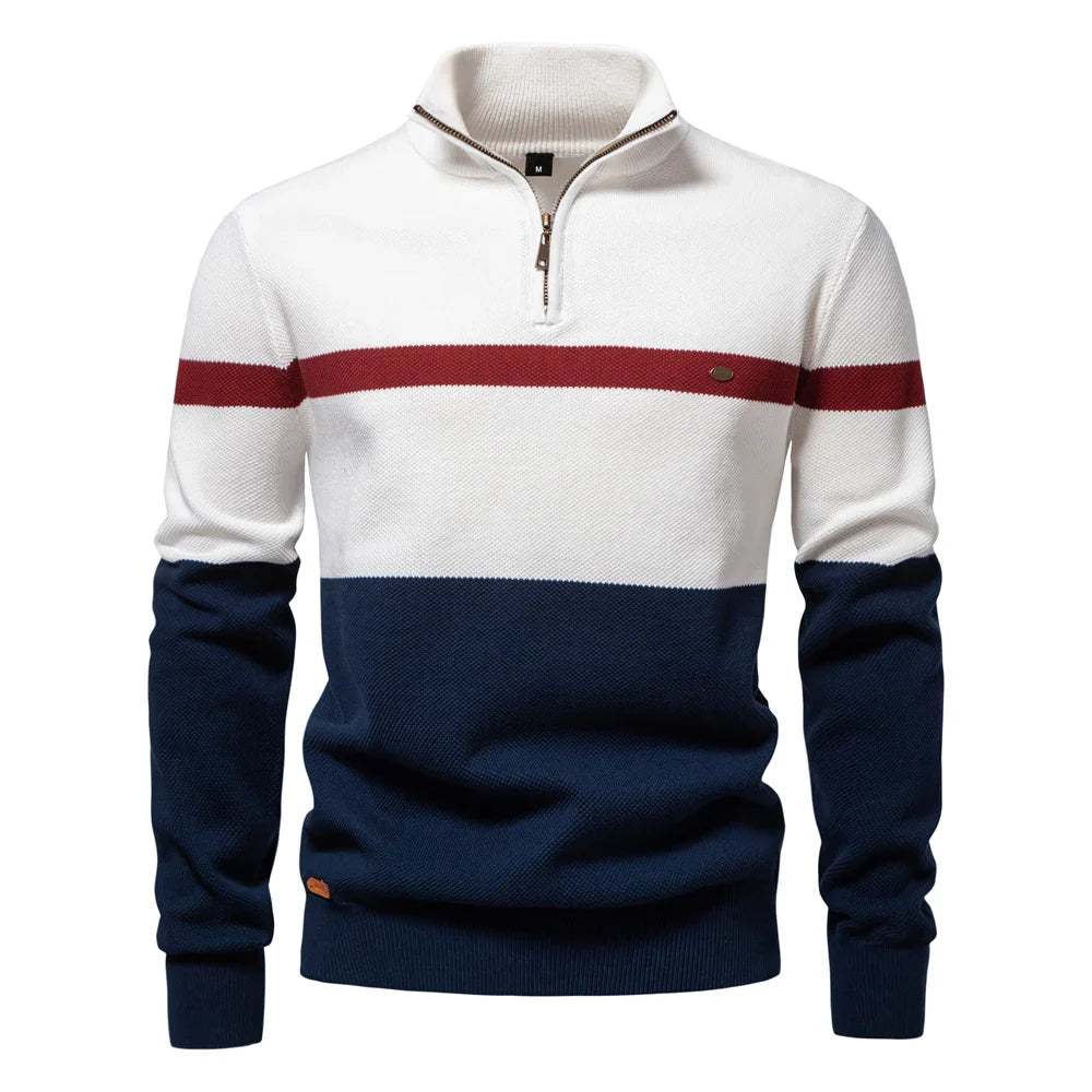 Nordberg Half-Zip Baumwollpullover