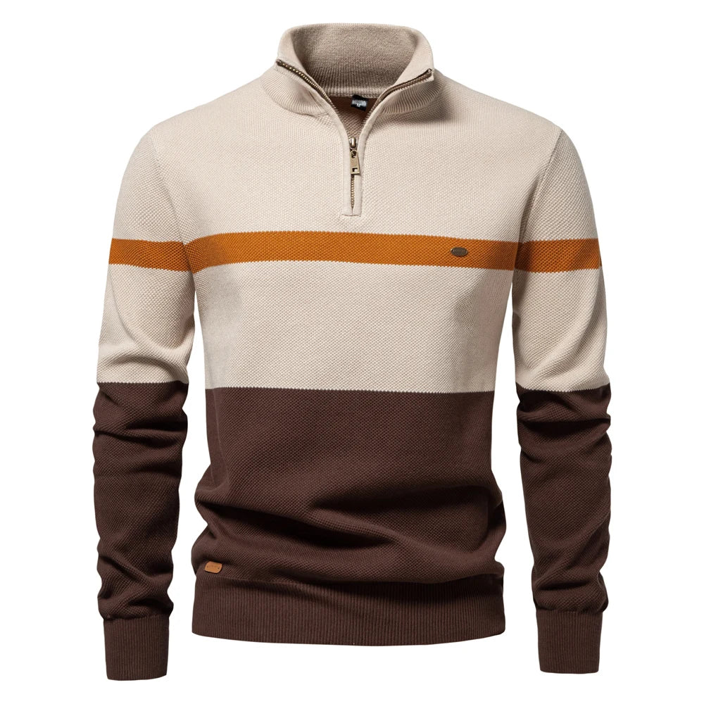Nordberg Half-Zip Baumwollpullover