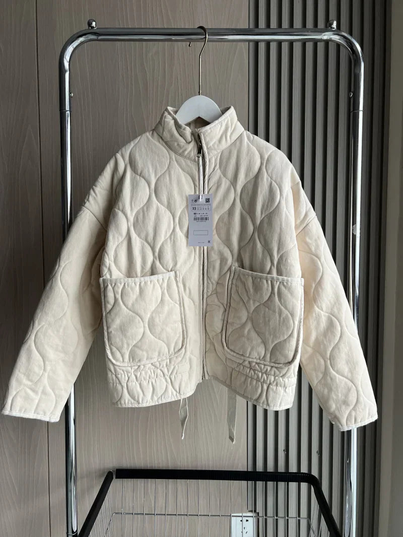 Zara™ - Vintage Steppjacke aus Baumwolle