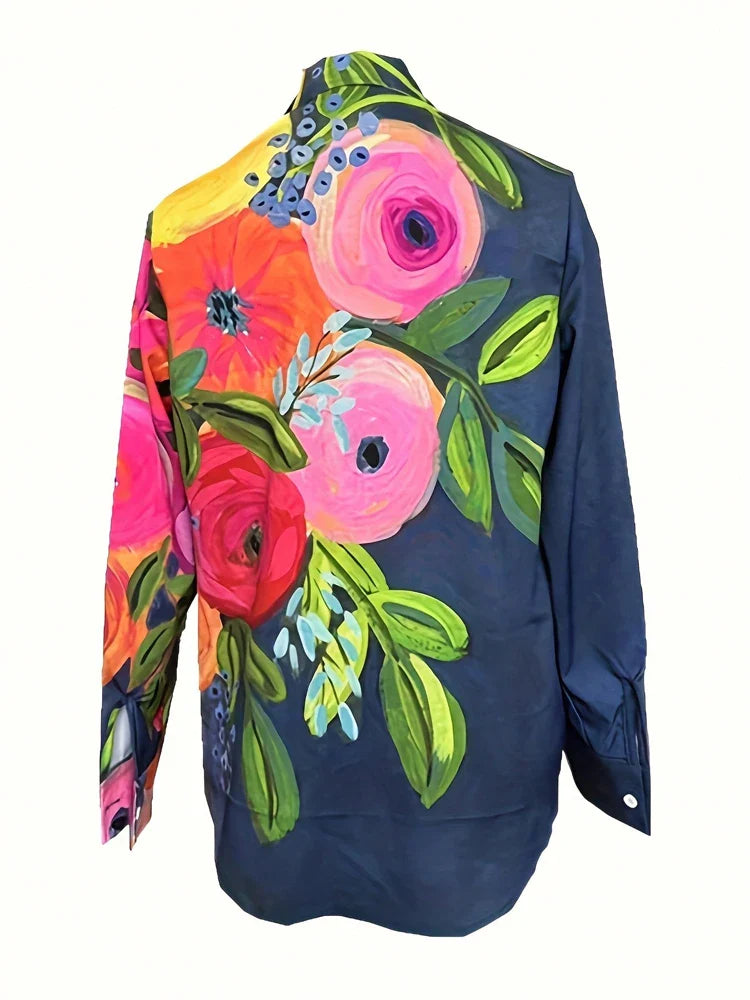 Damen Lässig Button Down Hemd | Leicht