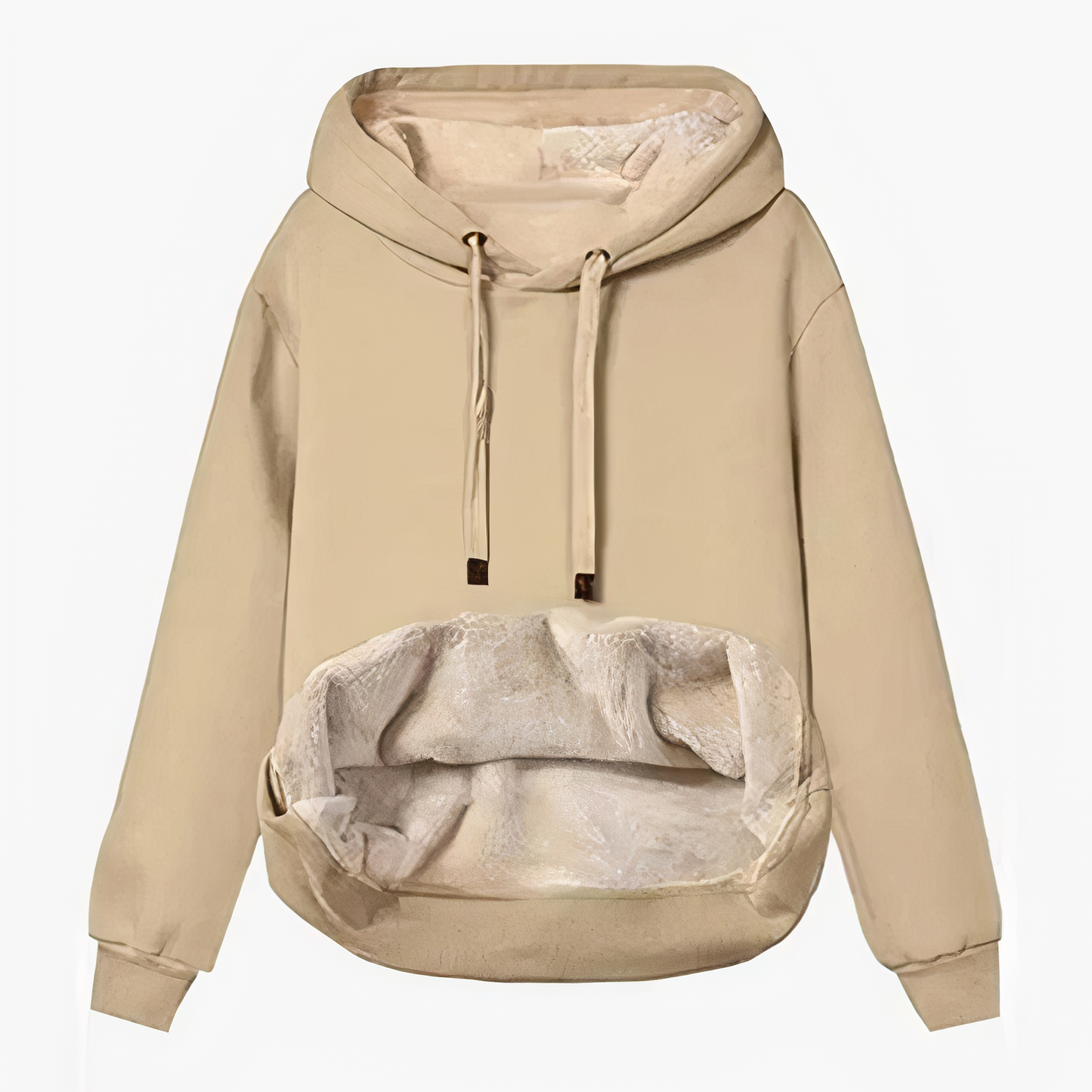 WW - Hoodie Gefüttert Mit Fleece