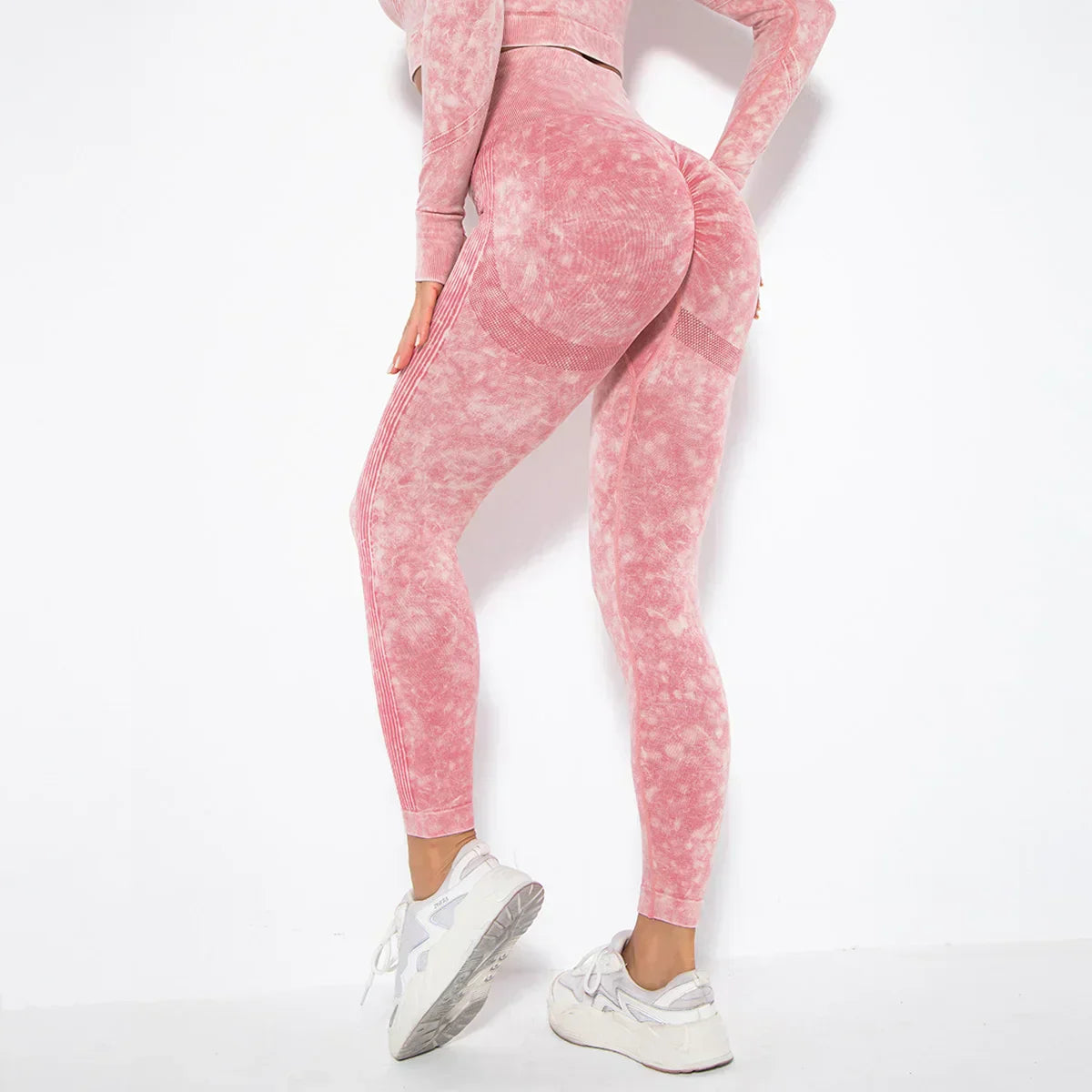 Damen-Yoga-Set für den Sommer 2025 mit Cropped-Top - Nahtlos - Nova