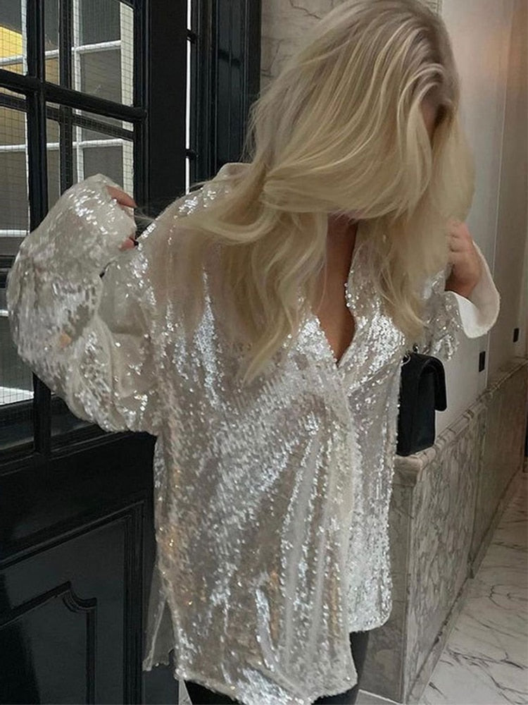GlitteryDress | Sommer 2025 Oversize-Shirt für Damen