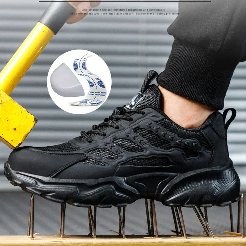 Herren Sicherheitschuhe mit Stahlkappe - Rocco