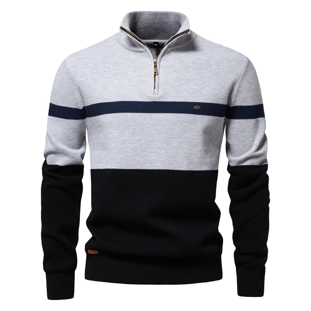 Nordberg Half-Zip Baumwollpullover