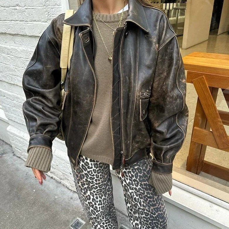 Damenhose Mit Leopardenmuster | Hohe Taille