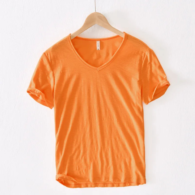 Boris V-Ausschnitt T-Shirt
