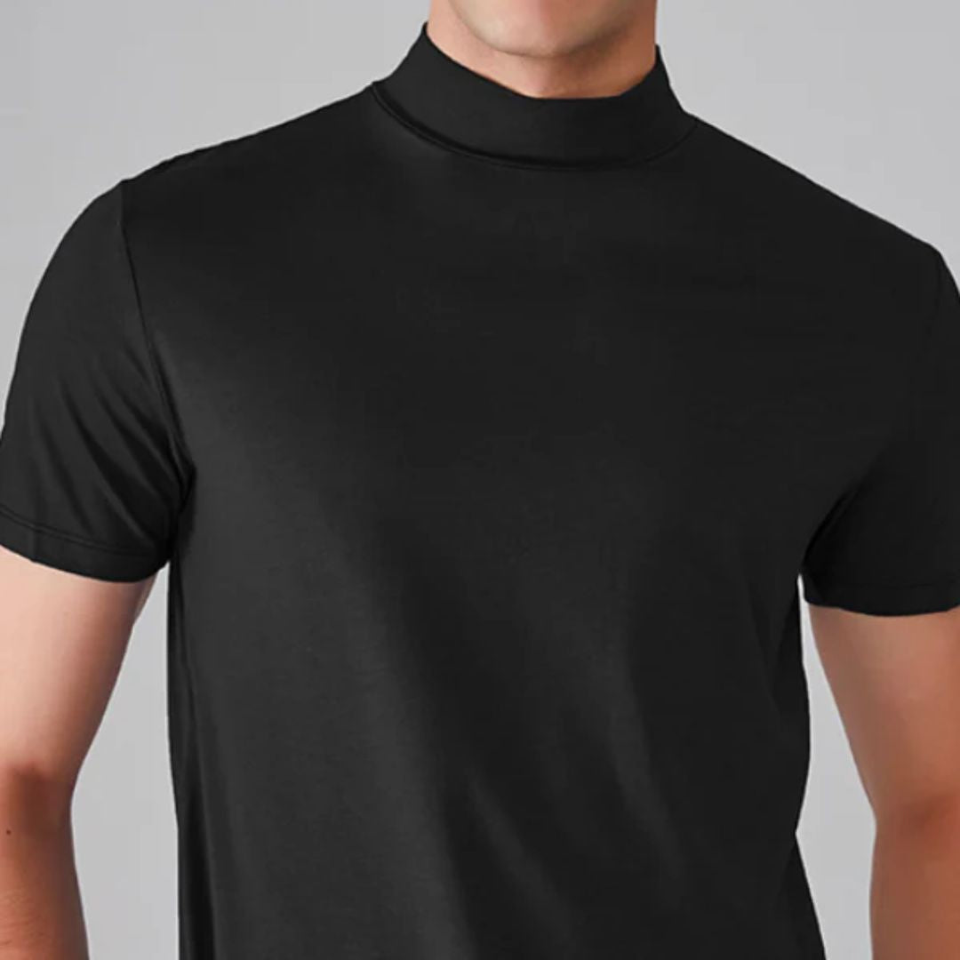 Elegantes Sommerhemd mit hohem Kragen von Ryan