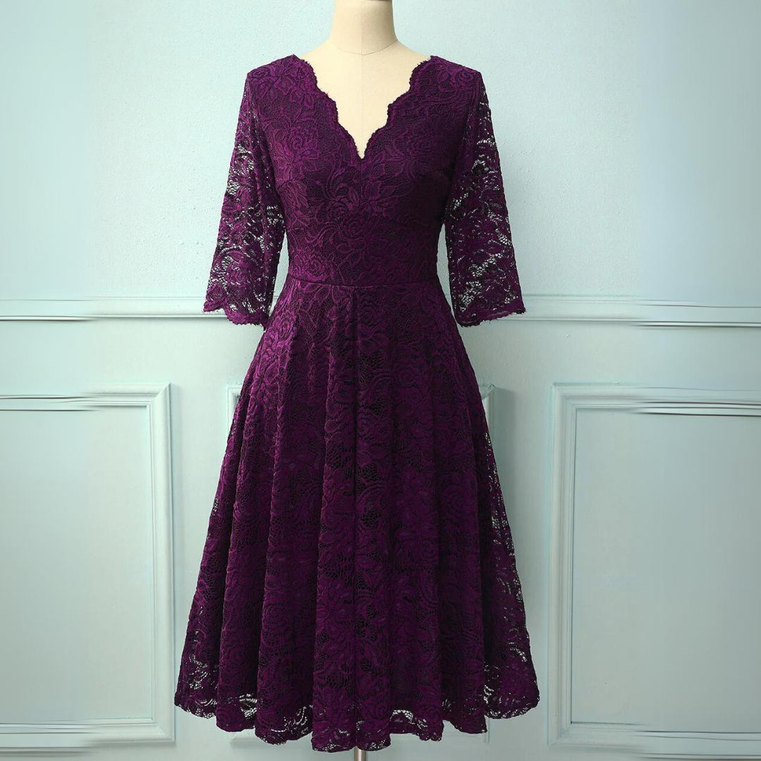 Jenny Frühlingskleid mit 3/4-Ärmeln für 2025