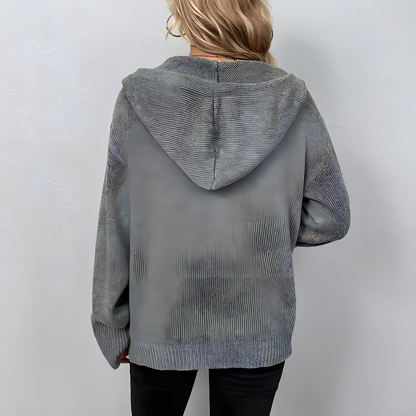 WW Hoodie | Warme Bequeme Damenweste mit Kapuze