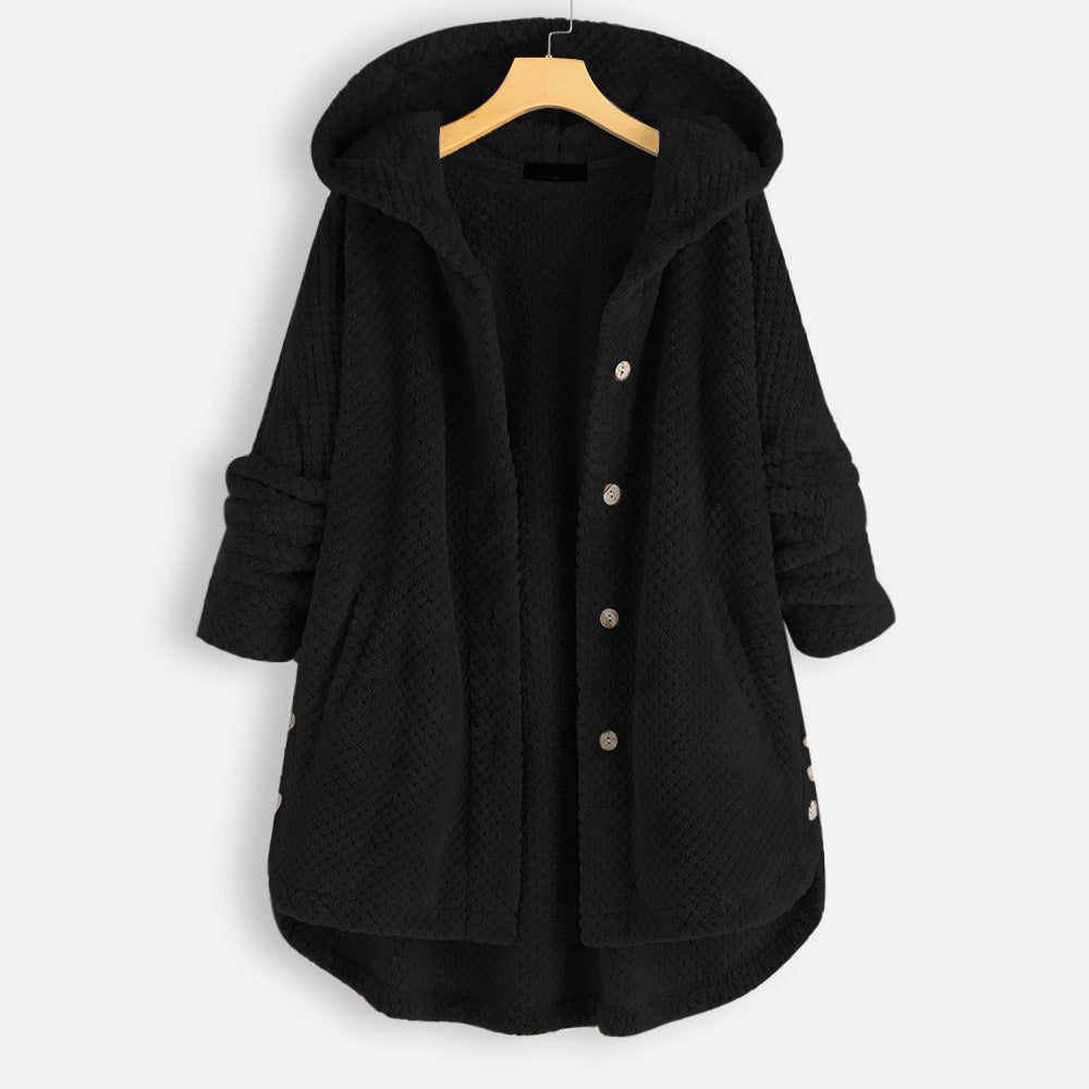 WW | Kapuzenkarte - gemütliche Damen Winterjacke