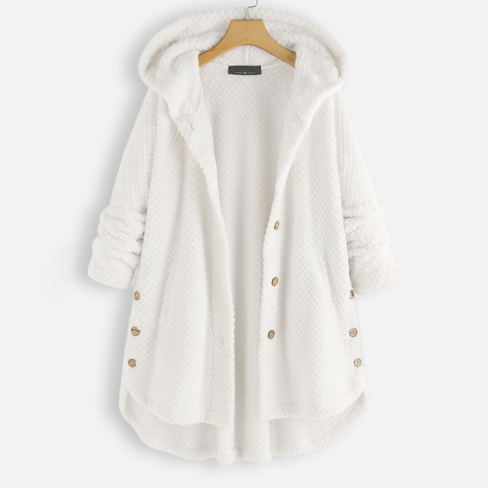 WW | Kapuzenkarte - gemütliche Damen Winterjacke