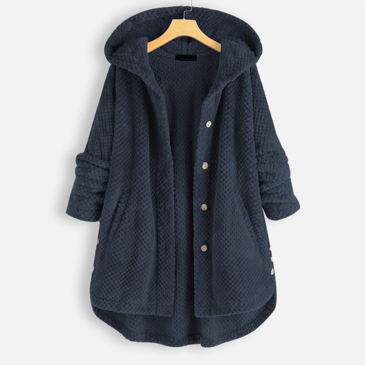 WW | Kapuzenkarte - gemütliche Damen Winterjacke