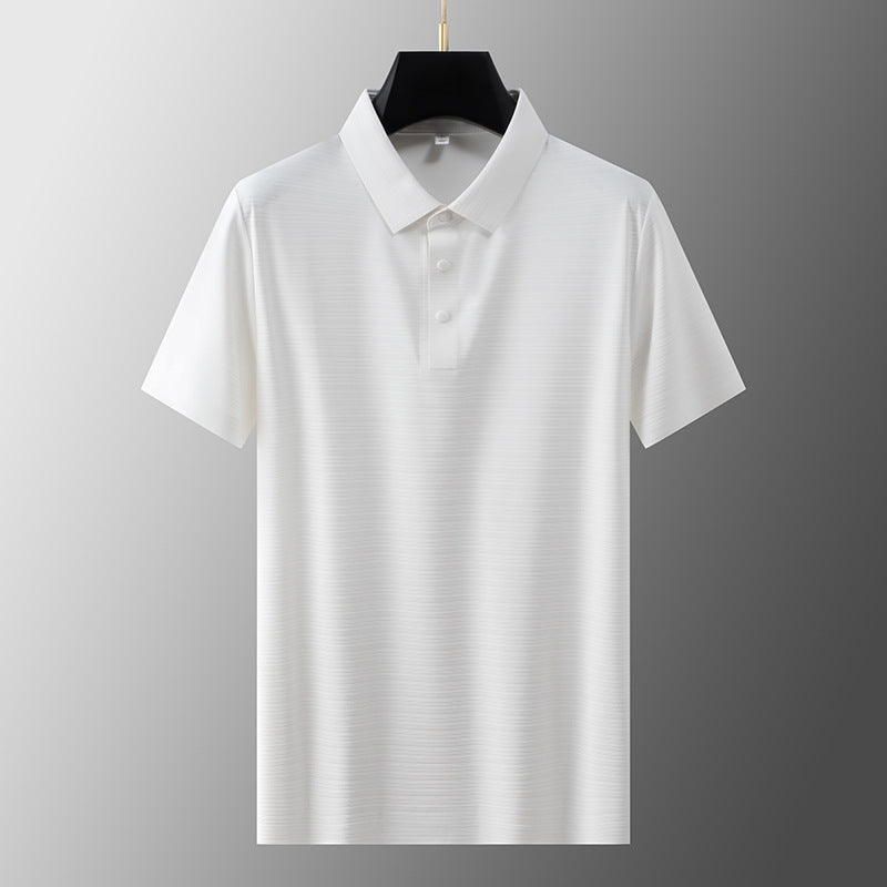 Atmungsaktives Herren Poloshirt aus Eisseide