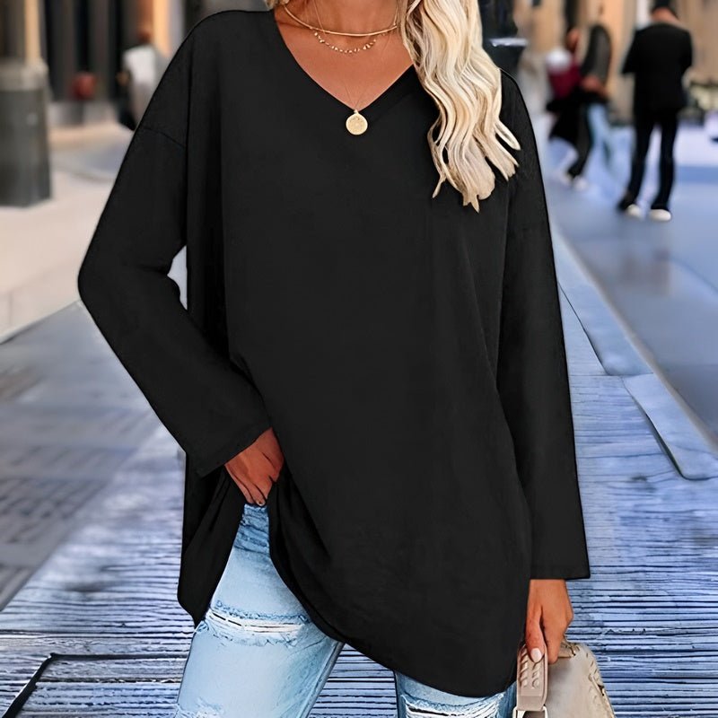 Damen Sommerpullover mit V-Ausschnitt - Lucinda