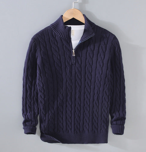 Paul - Half-Zip Strickpullover