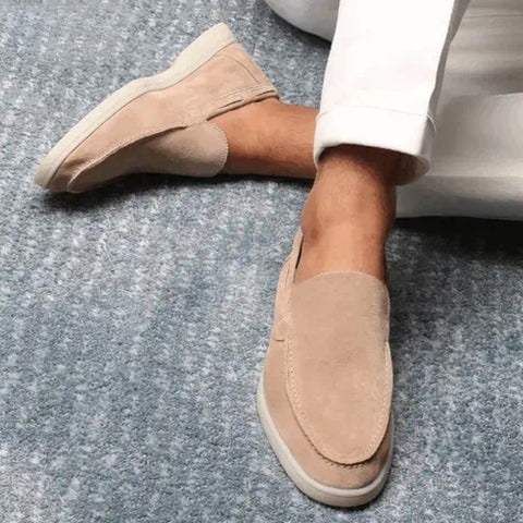 Wildleder-Slipper für Herren - Milo, Stilvoll und Bequem für den Frühling 2025