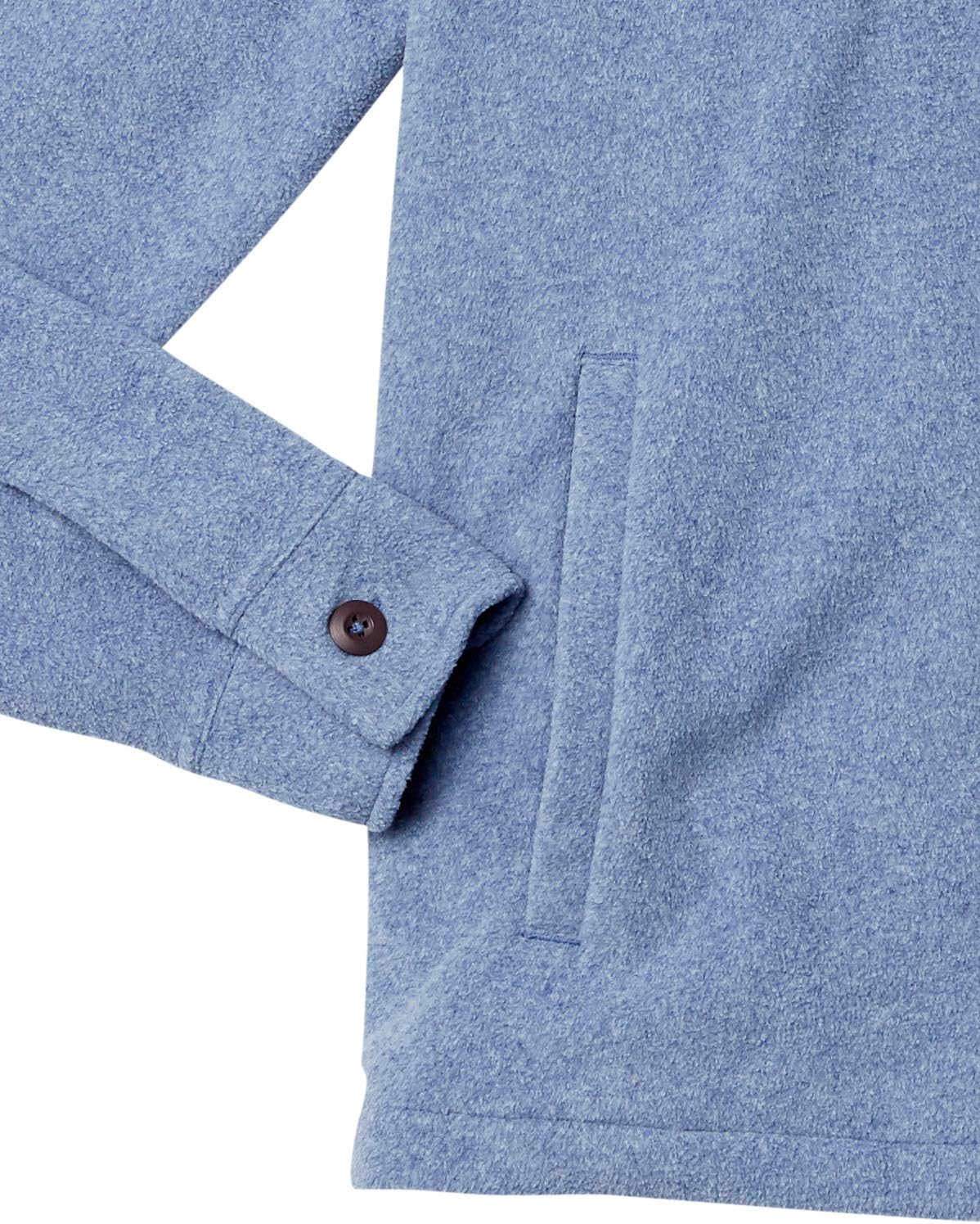 Herren-Fleece-Überhemd für Frühling 2025 – Max