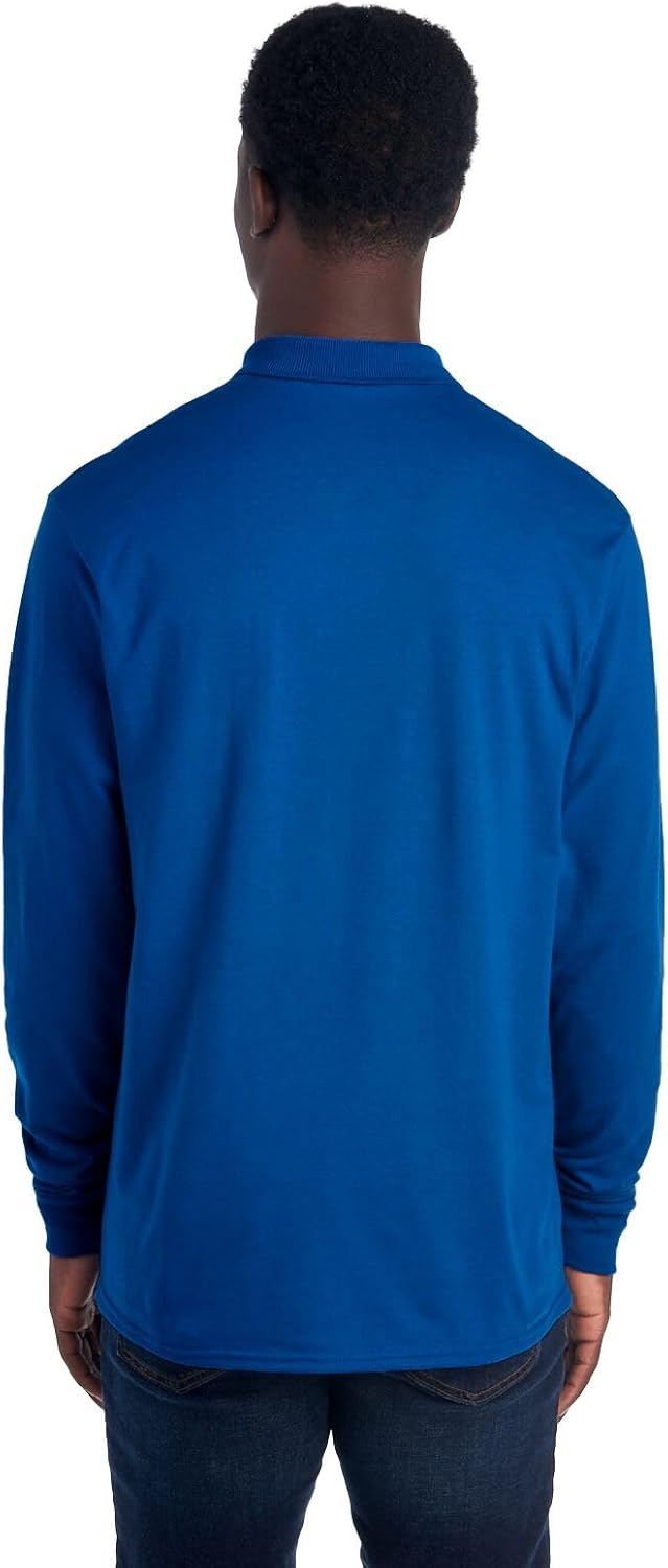 Herren Langarm-Poloshirt für Frühling 2025 – Mark
