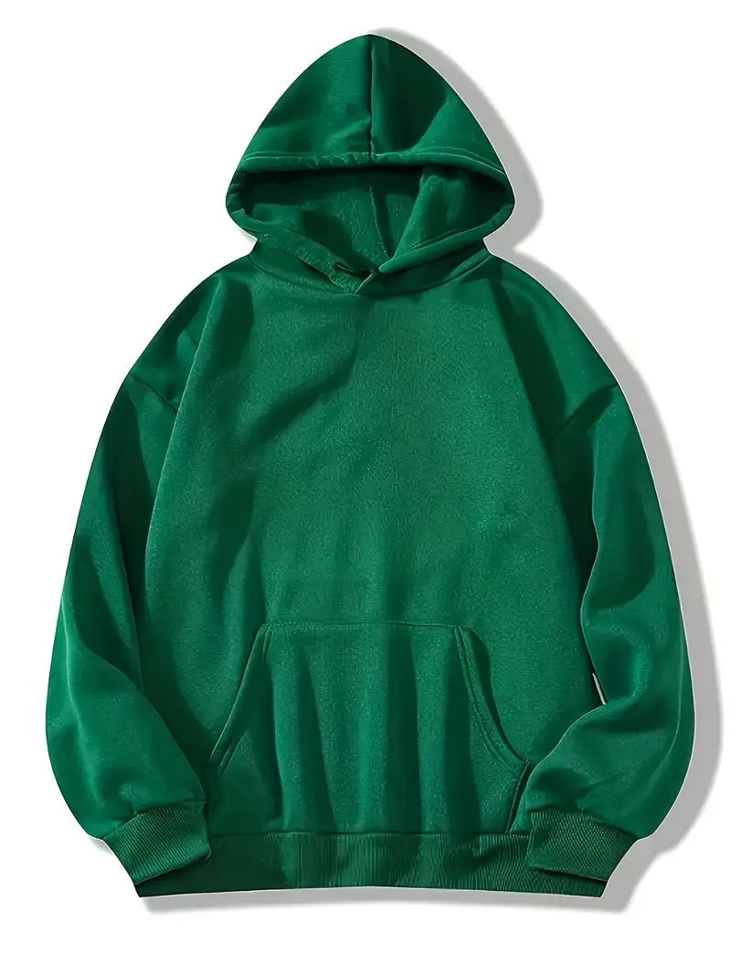 WW | Bequemer Einfarbiger Damen Hoodie mit Kapuze