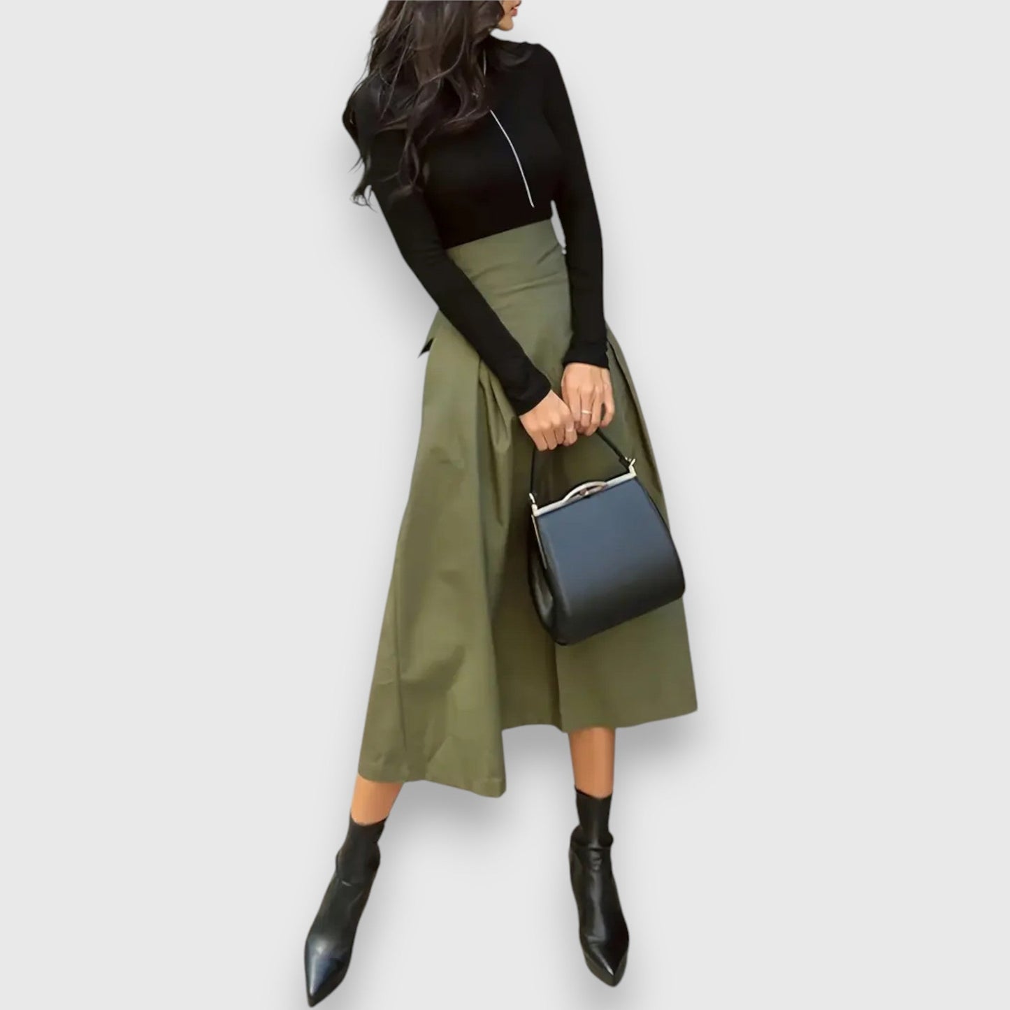 Elina – Eleganter Midi-Rock