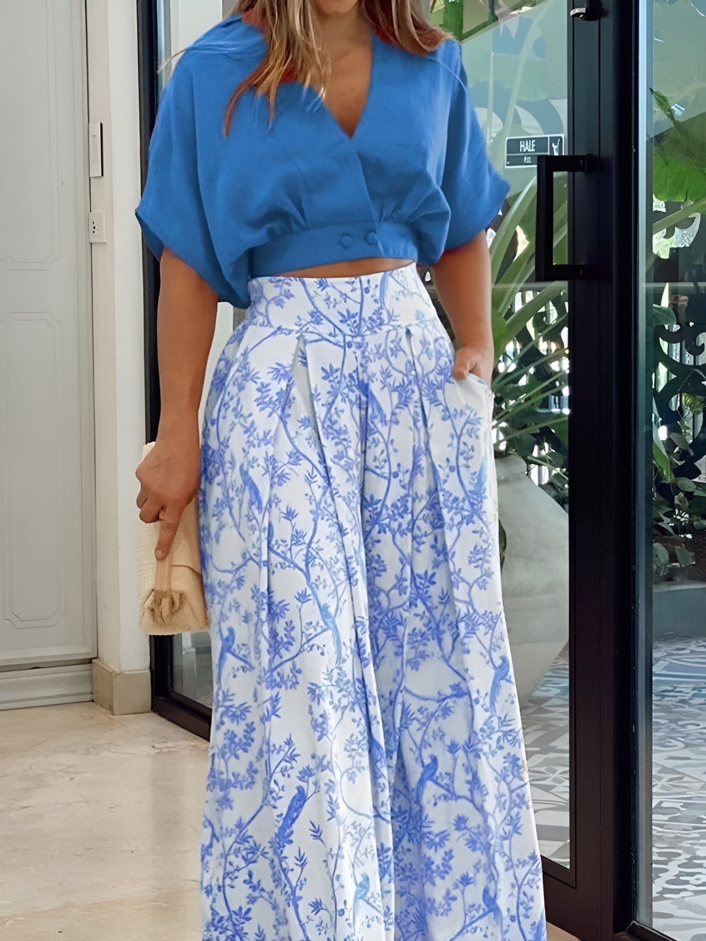 Zweiteiliges Sommer-Set für Damen – Estelle