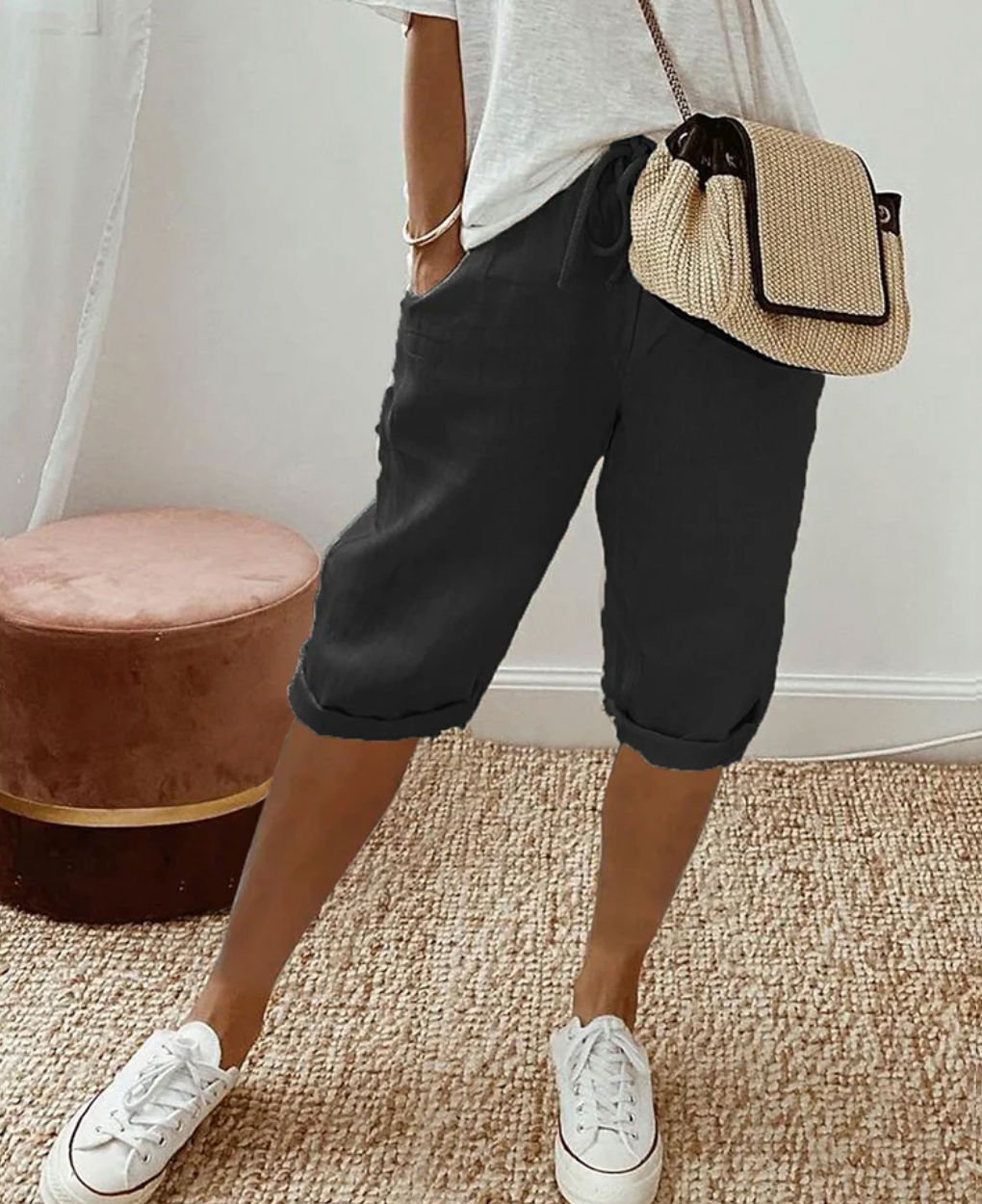 Damenshorts aus Baumwolle für den Sommer 2025 - Wilma