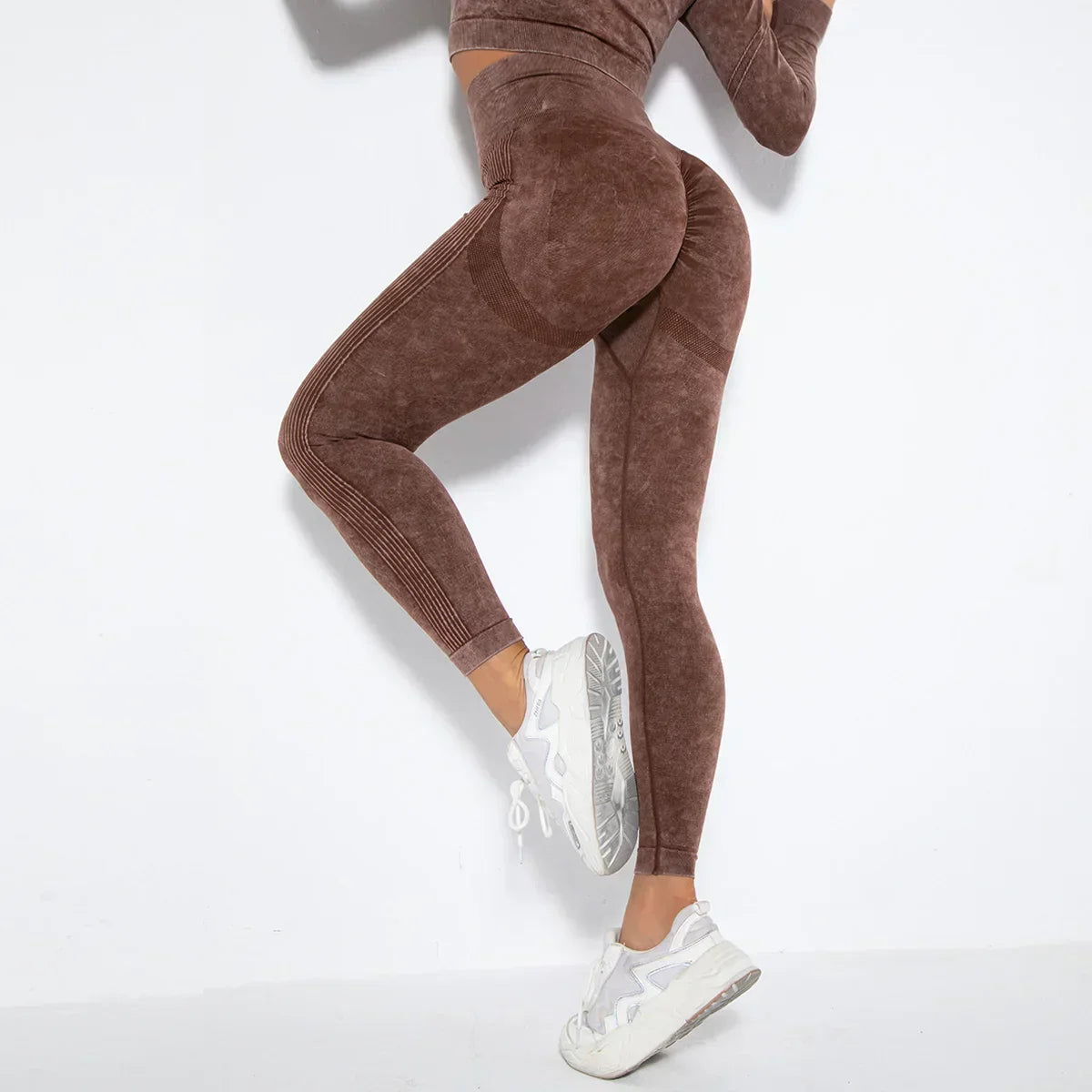 Damen-Yoga-Set für den Sommer 2025 mit Cropped-Top - Nahtlos - Nova