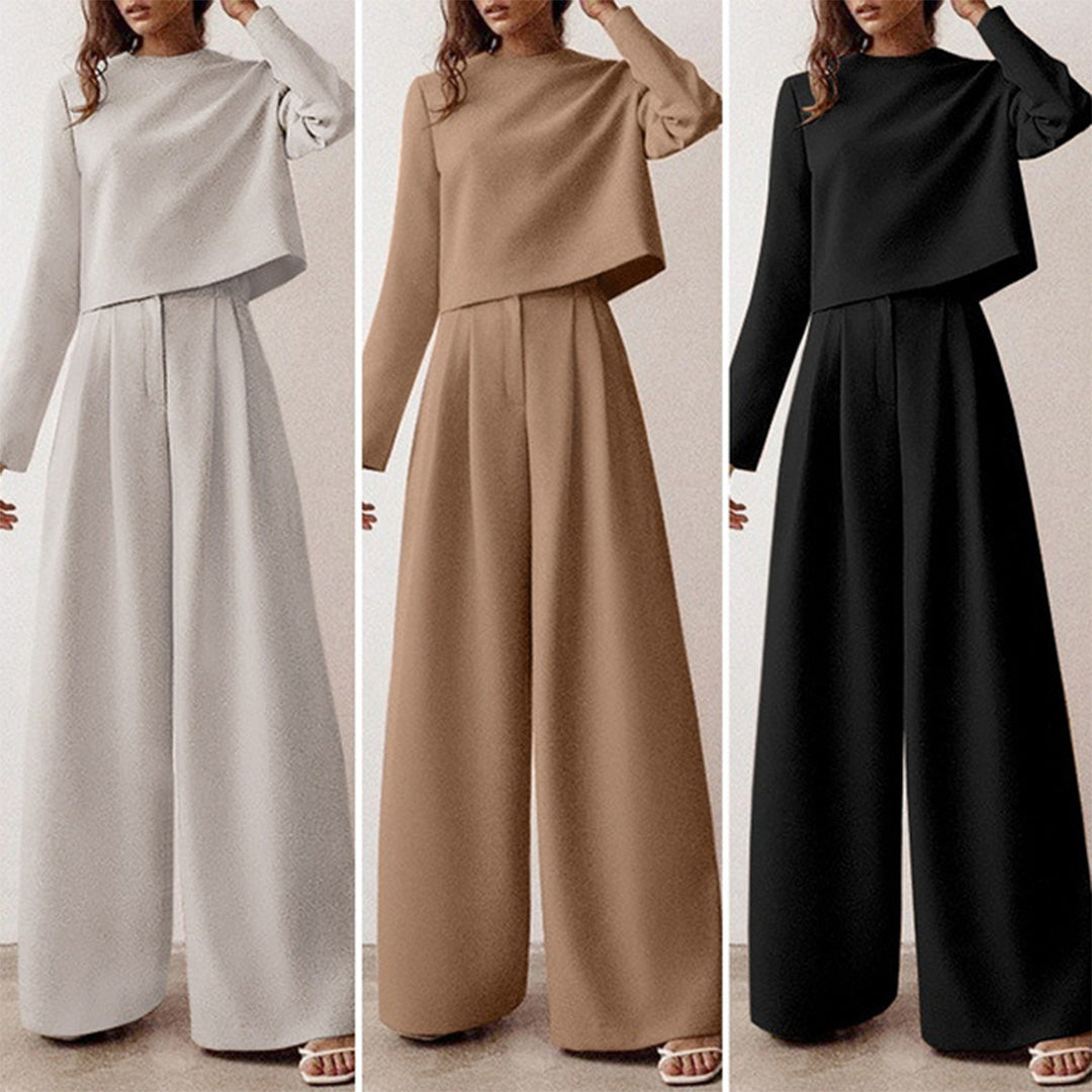 Trendy Zweiteiliges Palazzo-Set - Amara