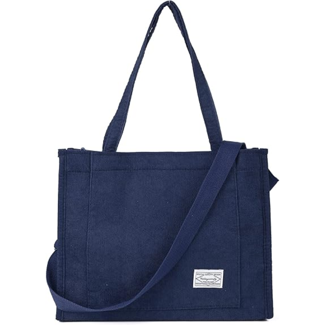 Vintage Cord Schultertasche – Alinda