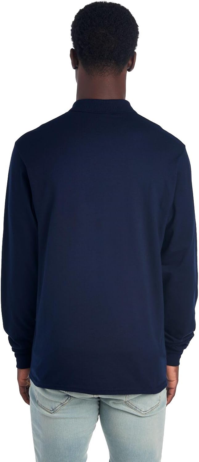 Herren Langarm-Poloshirt für Frühling 2025 – Mark