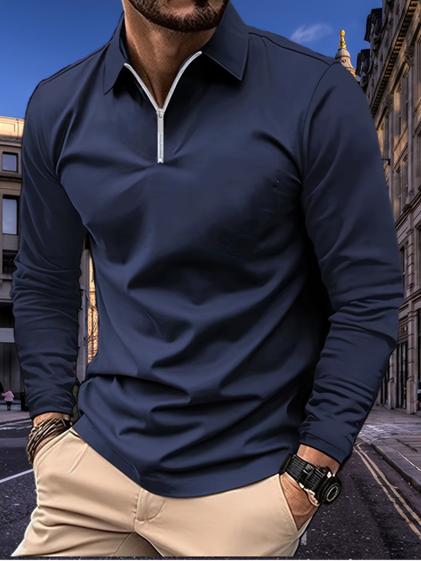 Herrenlangarmshirt für Frühling 2025 - Lucas