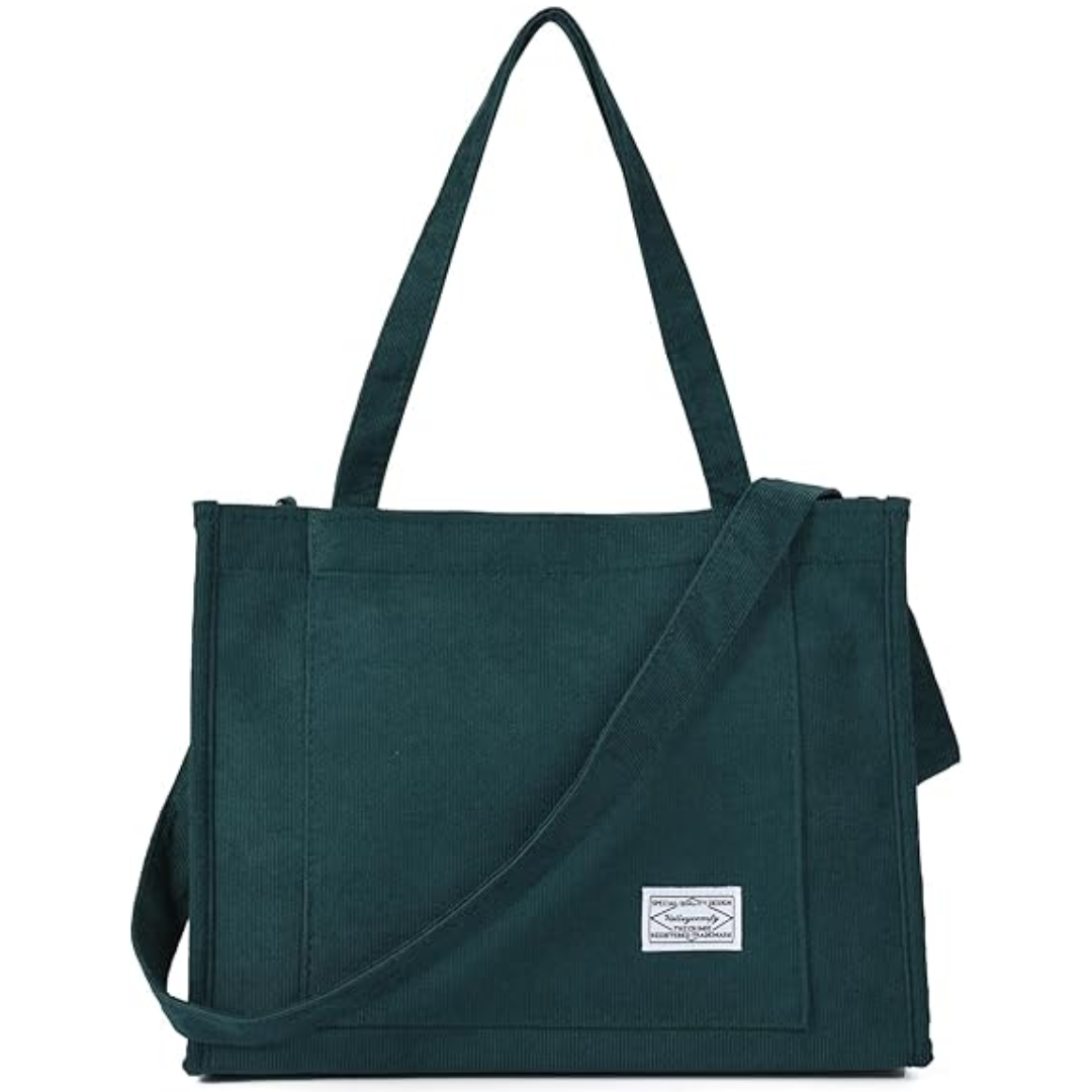 Vintage Cord Schultertasche – Alinda