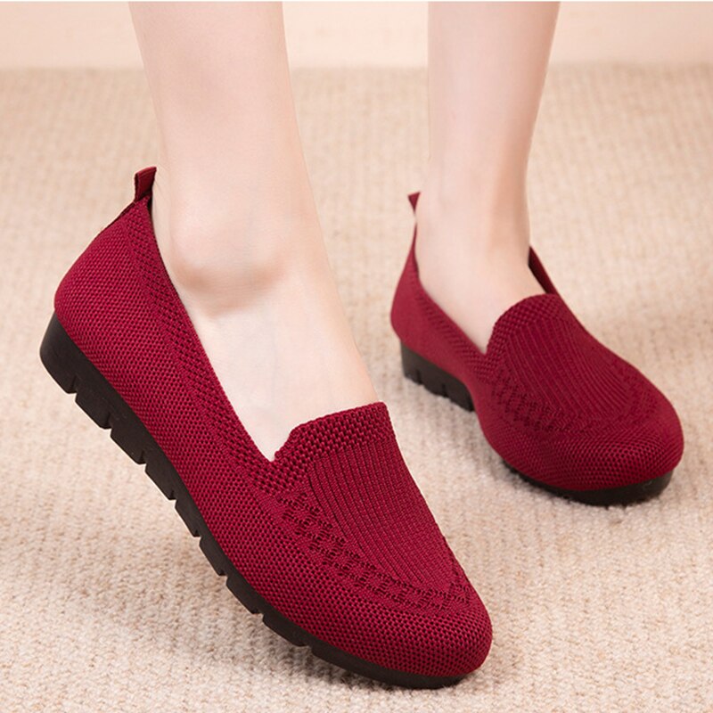 Bequeme & Atmungsaktive Damen Slip-On Alltagsschuhe mit Fußgewölbestütze – Leona