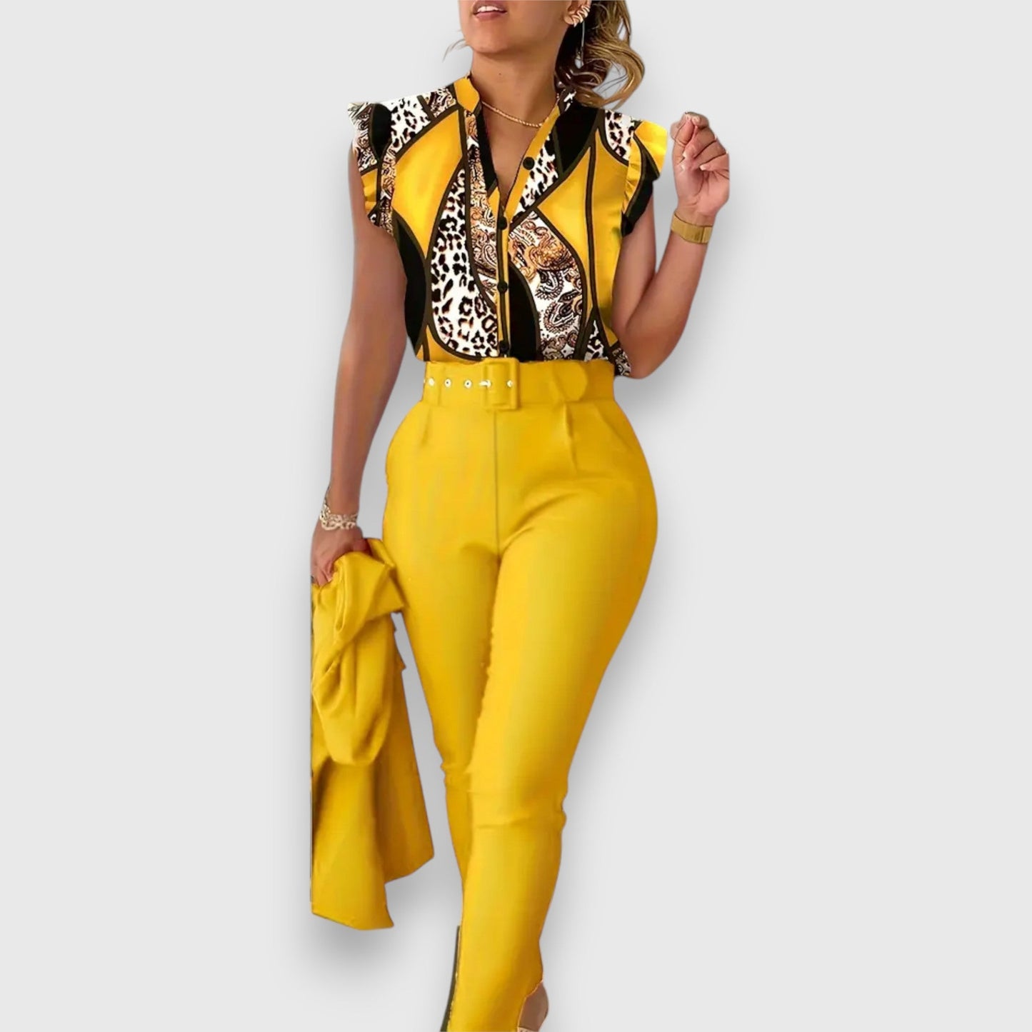 Ivana – Zweiteiler mit Leopardenmuster