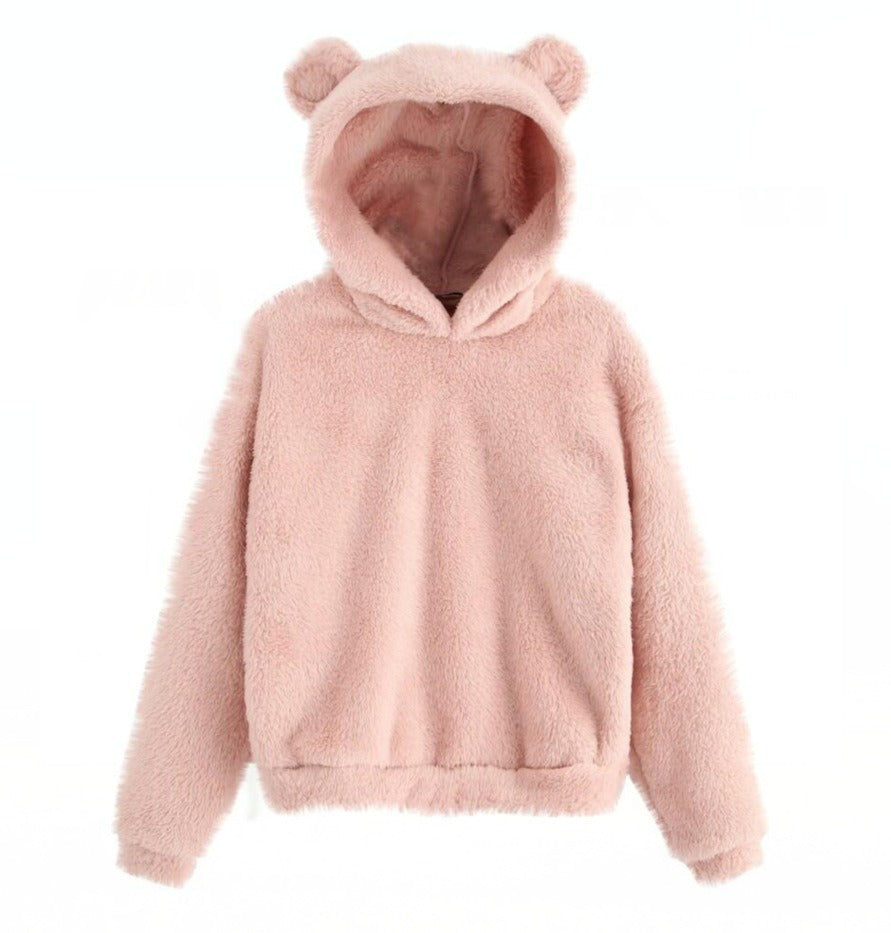 WW | Warmer Kapuzenpullover Mit Ohren