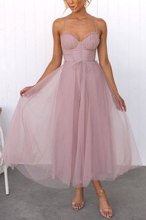 Isolina - Elegantes Maxikleid für Frauen für den Sommer und lange