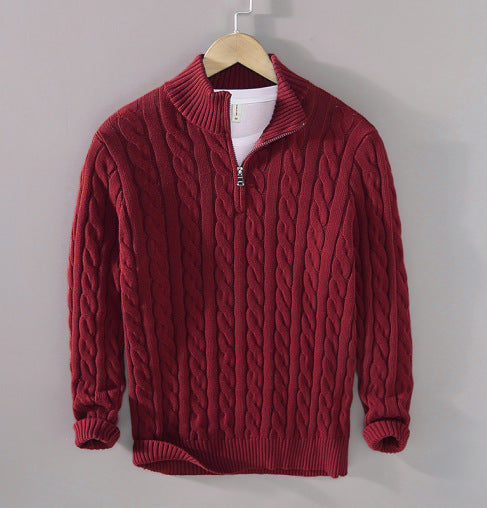 Paul - Half-Zip Strickpullover