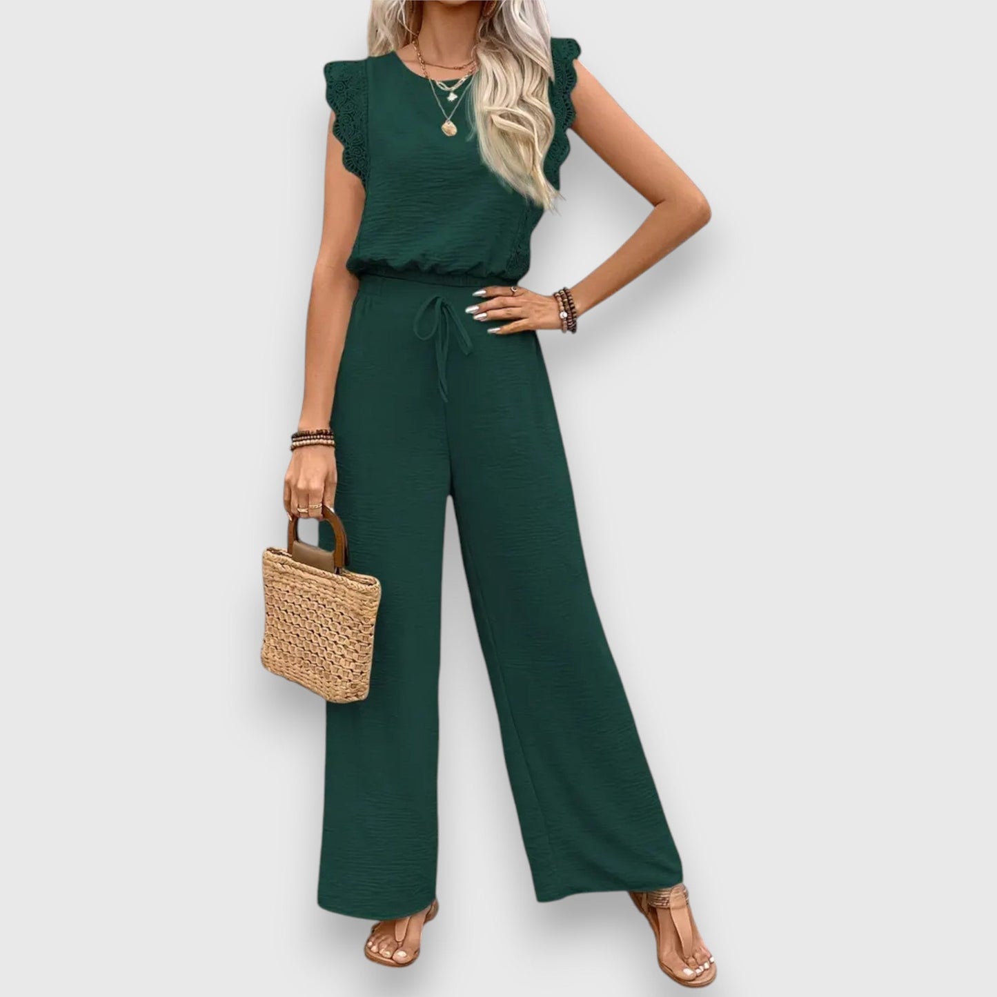 Elise – Zweiteiler mit Spitzenbesatz