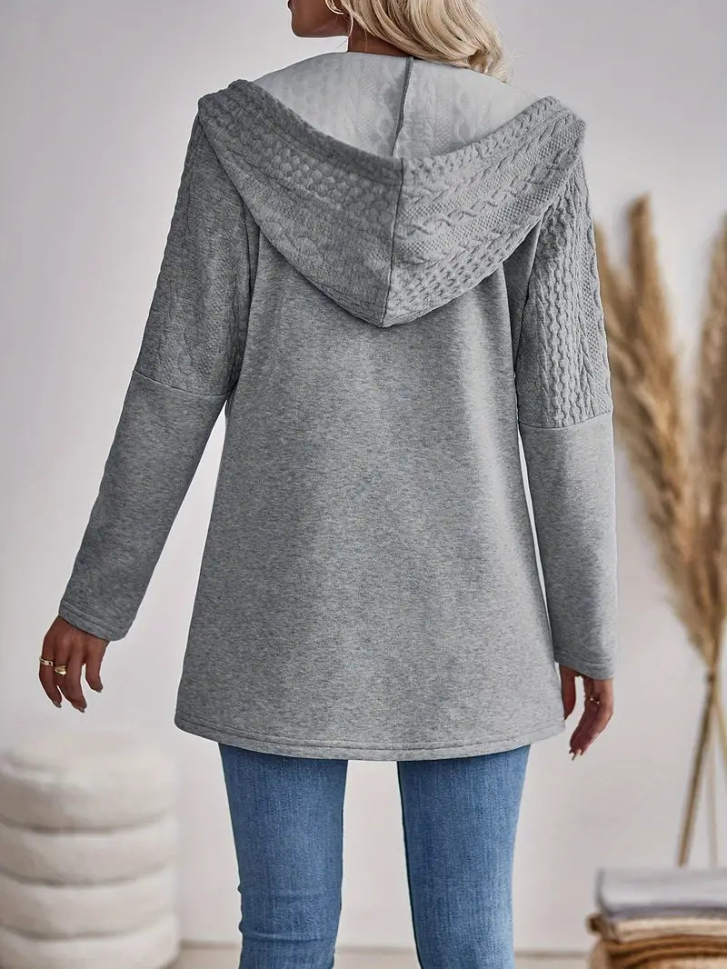 WW | Damen Kapuzen Sweatshirt mit Reißverschluss