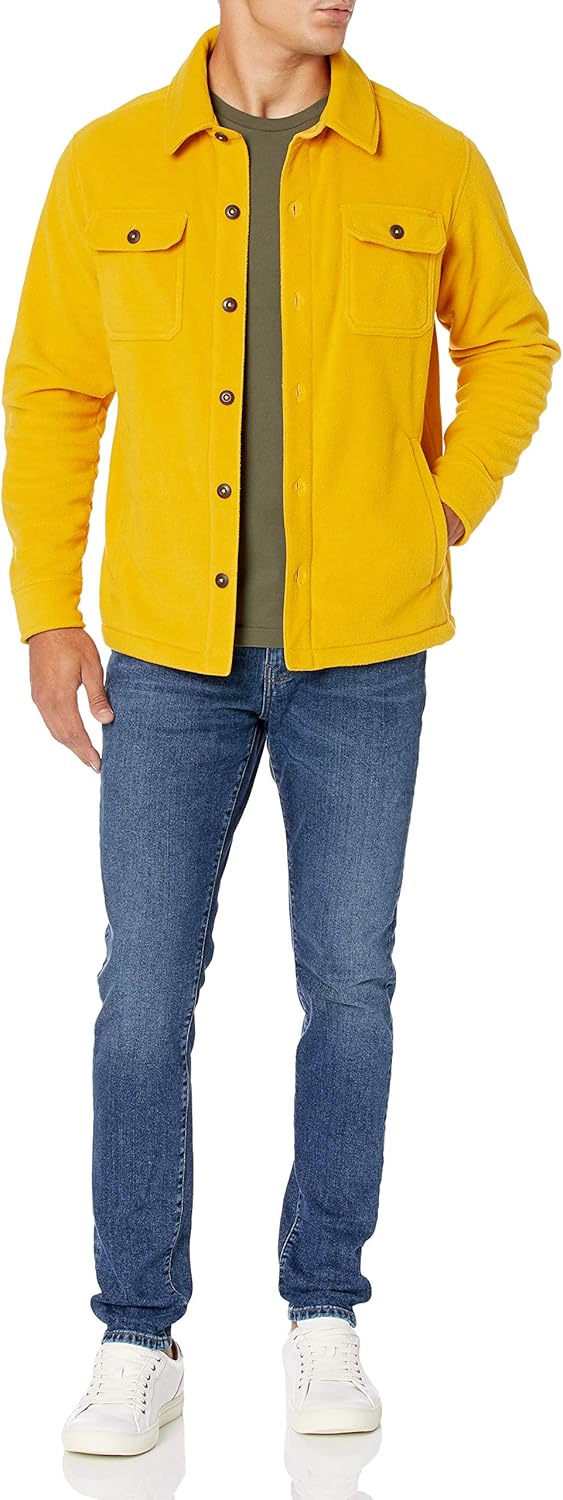 Herren-Fleece-Überhemd für Frühling 2025 – Max