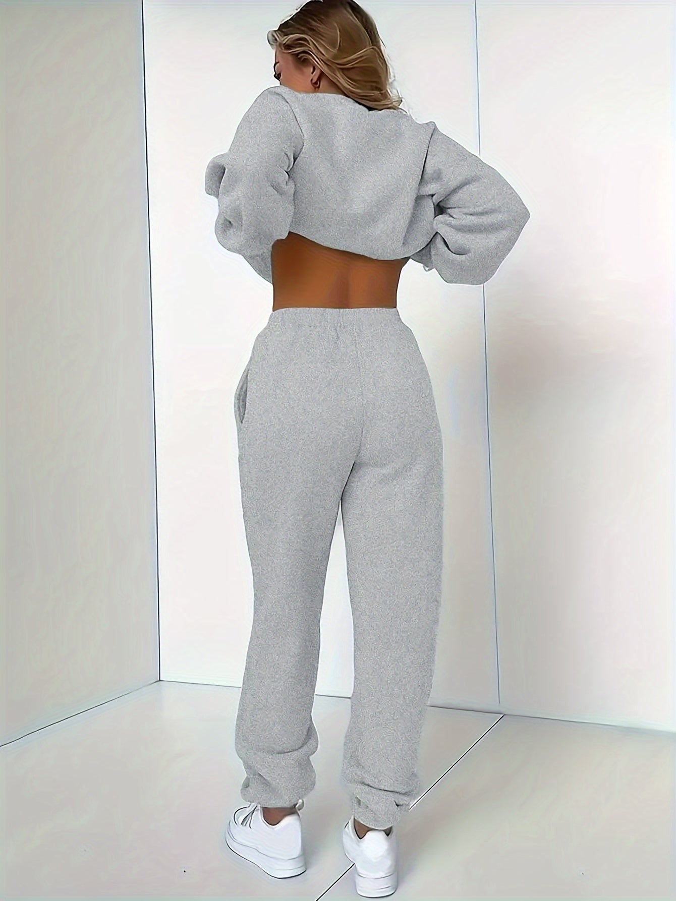 Plüschgefütterter Jogginganzug für Damen – Isadora
