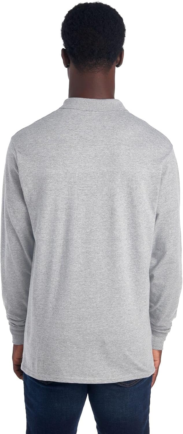 Herren Langarm-Poloshirt für Frühling 2025 – Mark