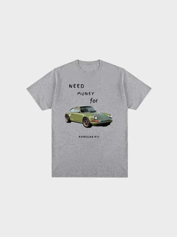 Premium T-Shirt | Geld für Porsche 911 - Sommer 2025 Edition