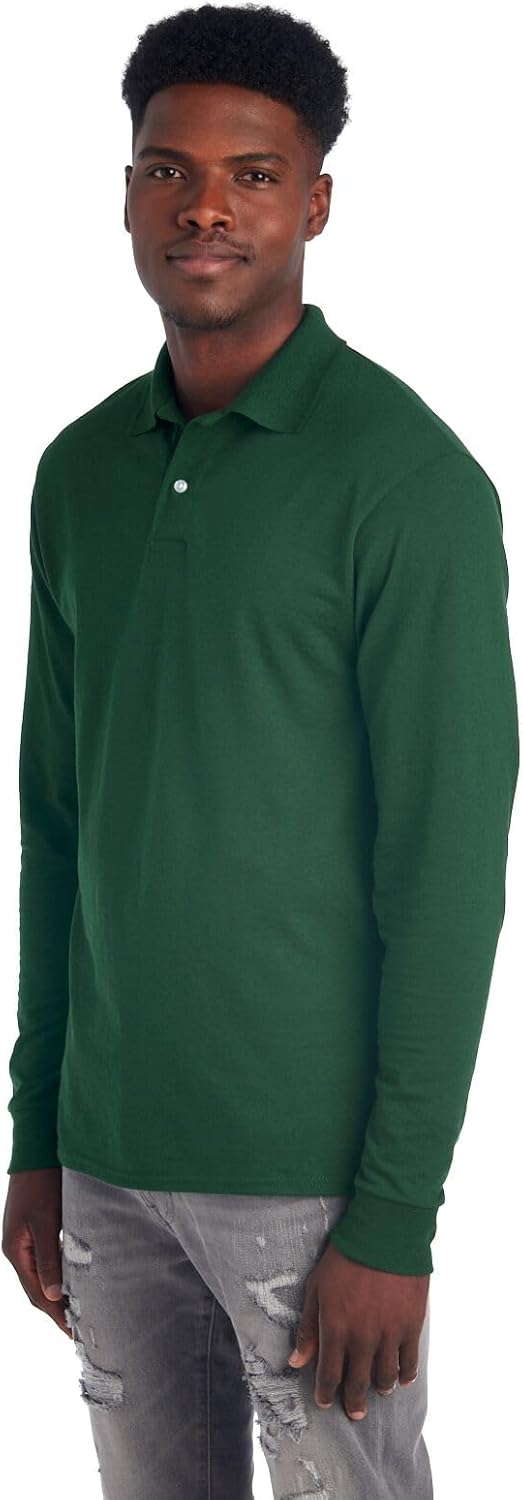 Herren Langarm-Poloshirt für Frühling 2025 – Mark