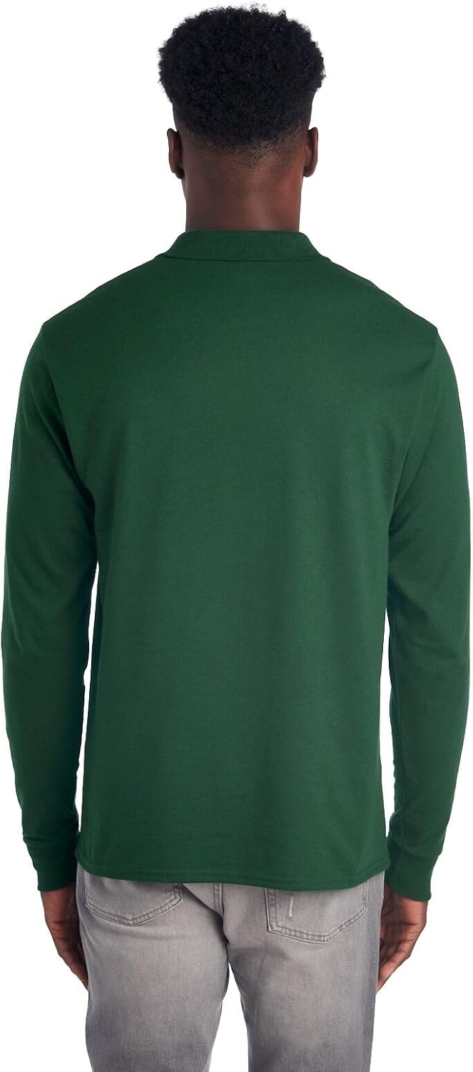 Herren Langarm-Poloshirt für Frühling 2025 – Mark